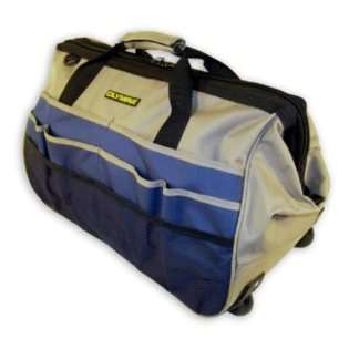 Olympia Tools 90 326 Rolling 20 Inch Wide Mouth Tool Bag 