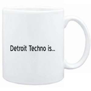  Mug White  Detroit Techno IS  Music