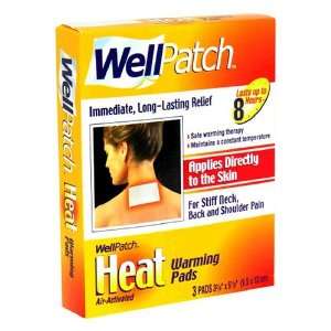 Well Patch Warming Pads, Heat, 3   3 3/4 in x 5 1/8 in pads (Pack of 6 