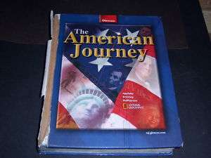 The American Journey Glencoe ROUGH 2007 USED 0078743893 9780078743894 