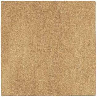 House, Home and More Outdoor Turf Rug   Wheat   8 x 8 