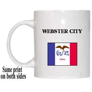  US State Flag   WEBSTER CITY, Iowa (IA) Mug Everything 