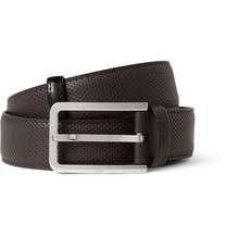 dunhill cut to fit embossed leather belt