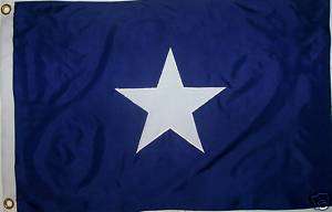 BONNIE BLUE CONFEDERATE FLAG   NYLON WITH SEWN STAR   2 X 3 feet 