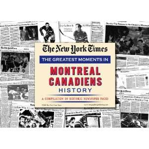  NY Times Newspaper   Greatest Moments in Montreal 