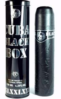 CUBA Parfum XXL BLACK BOX EdT for MEN 130ml *NEU+OVP*  