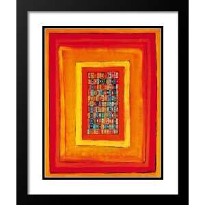   and Double Matted 25x29 Zapping Pictural Orange