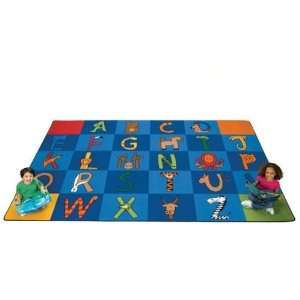  Carpets for Kids A to Z Animals Rug (Factory Second 