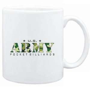  Mug White  US ARMY Pocket Billiards / CAMOUFLAGE  Sports 