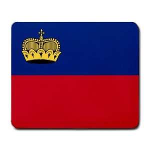  Liechtenstein Flag Mouse Pad