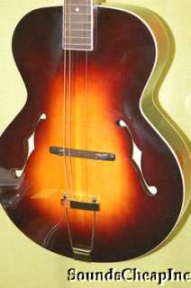 The Loar LH 300 Archtop Acoustic Guitar   YOU REPAIR  