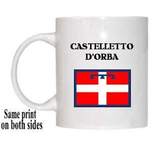    Italy Region, Piedmont   CASTELLETTO DORBA Mug 