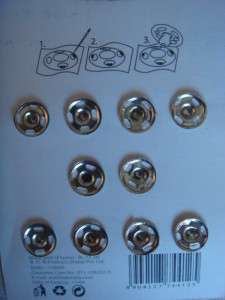 Pick your color silver or black 50 Brass snap fastener buttons 11mm
