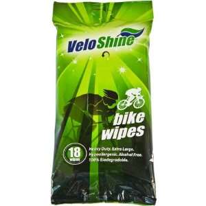  VeloShine Wipes   18 Pack