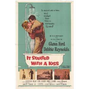 It Started With a Kiss (1959) 27 x 40 Movie Poster Style A  