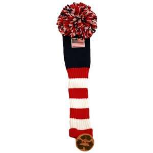 AB Golf Designs Throwback Collection Knitted Driver Head Cover  