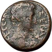   Larissa Thessaly Koinon ATHENAGenuine Authentic Ancient Roman Coin