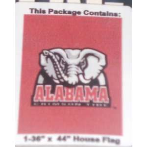    Alabama Crimson Tide 36 x 44 2 sided House Flag 