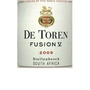  2009 De Toren Fusion V Stellenbosch 750ml Grocery & Gourmet Food