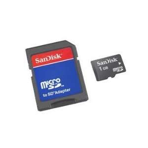    MOTOROLA V3R W490 Z6C SANDISK MICRO SD 1GB MEMORY CARD Electronics
