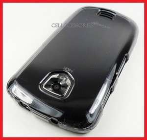 FOR SAMSUNG DROID CHARGE 4G DARK CLEAR HARD COVER CASE  