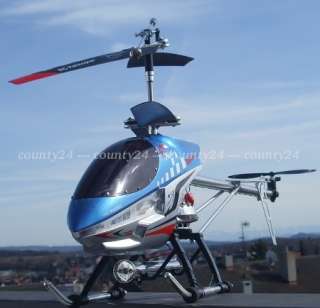 Mega riesiger RC Hubschrauber Sky King Gyro 3,5 blue    