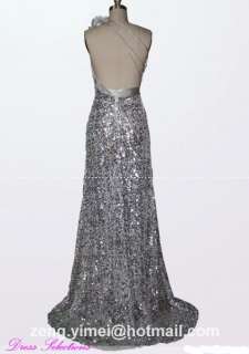 Precious Formals Silver Pageant Prom Gown Dress size 2 18  