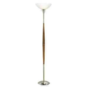  Tall Floor Lamp   (Dark Maple)   Floor Lamp   Tall