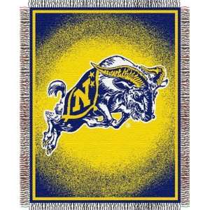  Navy (USNA) College Triple Woven Blanket