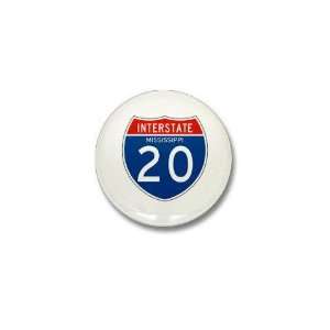  Interstate 20   MS Car Mini Button by  Patio 