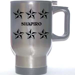  Personal Name Gift   SHAPIRO Stainless Steel Mug (black 