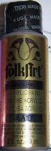 Folk Art Shimmering Metallics Acrylic Paint 2 Oz.  