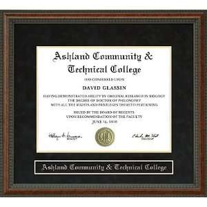   Community & Technical College (ACTC) Diploma Frame