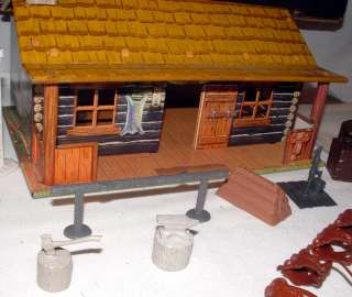 1950s MARX ROY ROGERS RODEO RANCH PLAYSET IN ORIGINAL DISPLAY BOX 