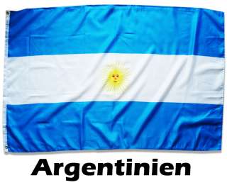 FAHNE ARGENTINIEN FLAGGE 90 x 150 cm NEU 90x150 OVP  