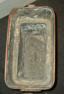 antikes Wasserschiff Kupfer von Küchenherd Küchenofen  