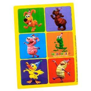  WordWorld Sticker Sheets (4) Party Supplies Toys & Games