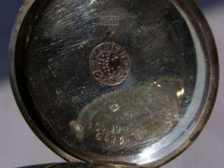 Zenith Grand Prix lever chronometer silver&gold military award pocket 