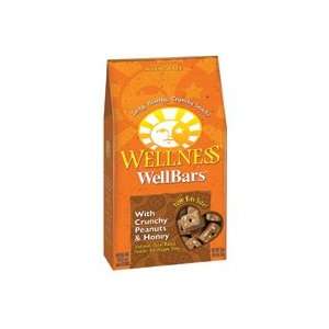  Wellness Wellbars, Peanut & Honey, 20 Ounce (Pack of 6 