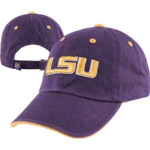  LSU Tigers Team Color Crew Adjustable Strapback Hat 