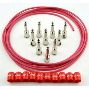  George Ls Red Cable Kit Red Caps Musical Instruments