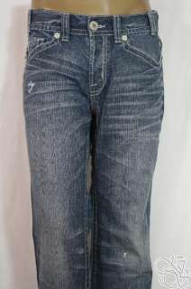 MEK Denim Chesterfield Boot Cut Medium Blue Jeans Mens Pants New 