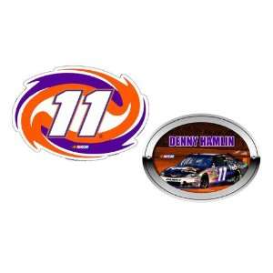  Denny Hamlin NASCAR Magnet 2 Pack Set