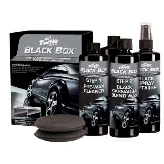 Turtle Wax Black Box Car Wax Cleaning Polishing Kit   T3KT  
