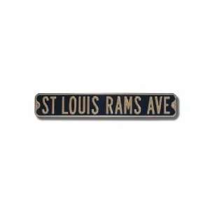  St. Louis Rams Ave. Street Sign