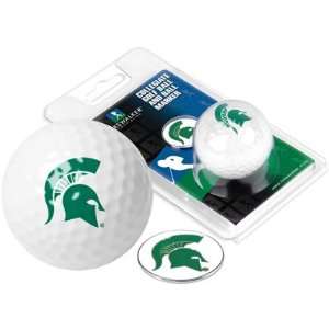  Michigan State Spartans MSU NCAA Collegiate Logo Golf Ball 