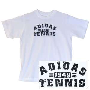  Junior Boys White Tennis Tee Shirt