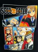 Soul Eater Panels Adult Tee Shirt S XL  