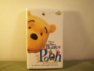 Walt Disney THE BOOK OF POOH Childrens VHS Tape  