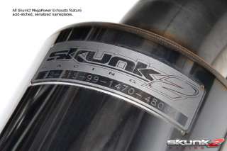 SKUNK2 MegaPower Exhaust Catback 92 00 Honda Civic EG  